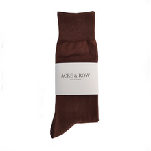 Load image into Gallery viewer, Socks - Chocolate Brown
